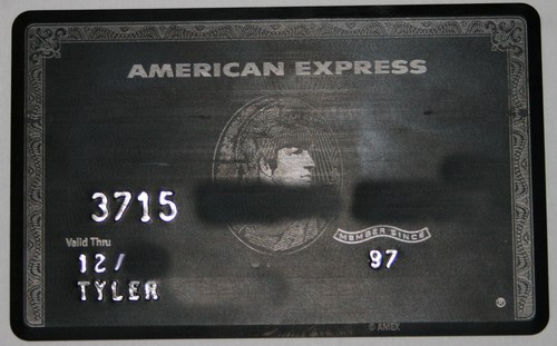 amex titanium